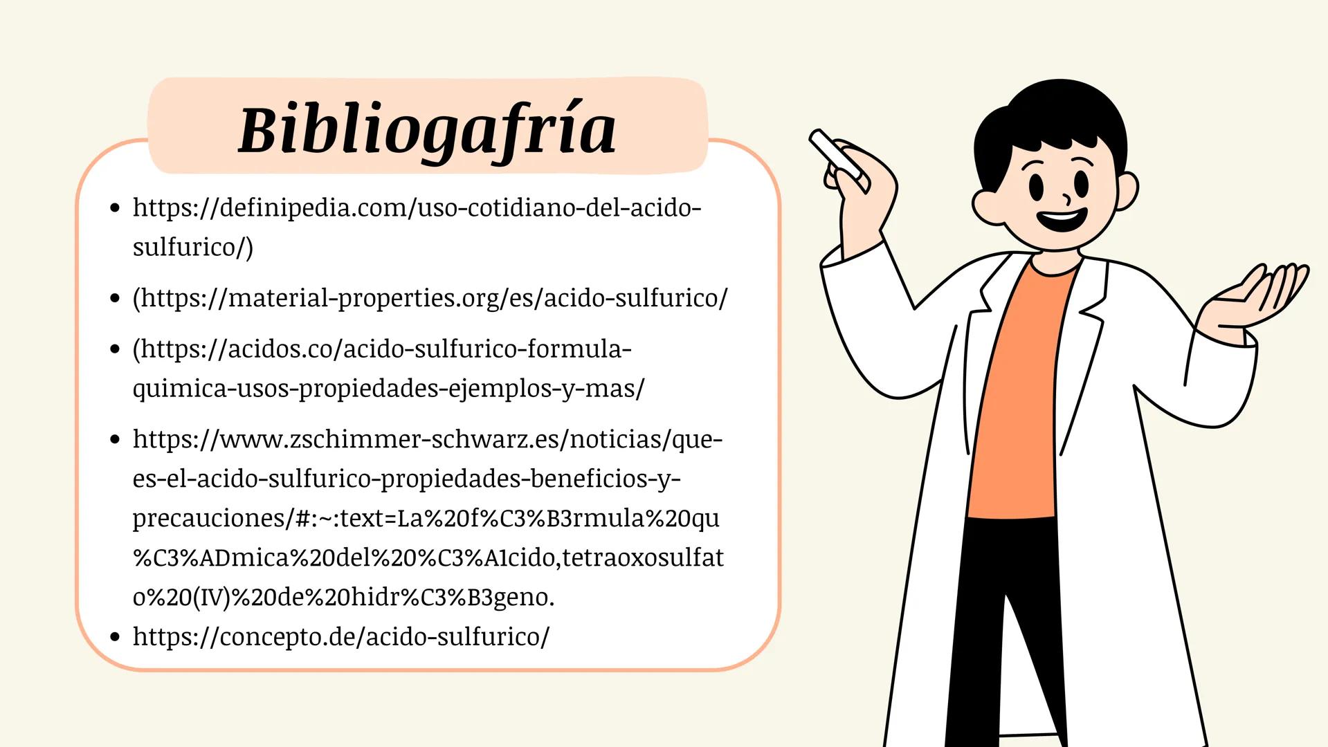 # ÁCIDO SULFÚRICO
$H_2SO_4$ # Contenido:
¿Qué es el ácido Sulfúrico?
Fórmula Molecular
¿Por qué se considera un ácido/base?
Riesgos o Pelig