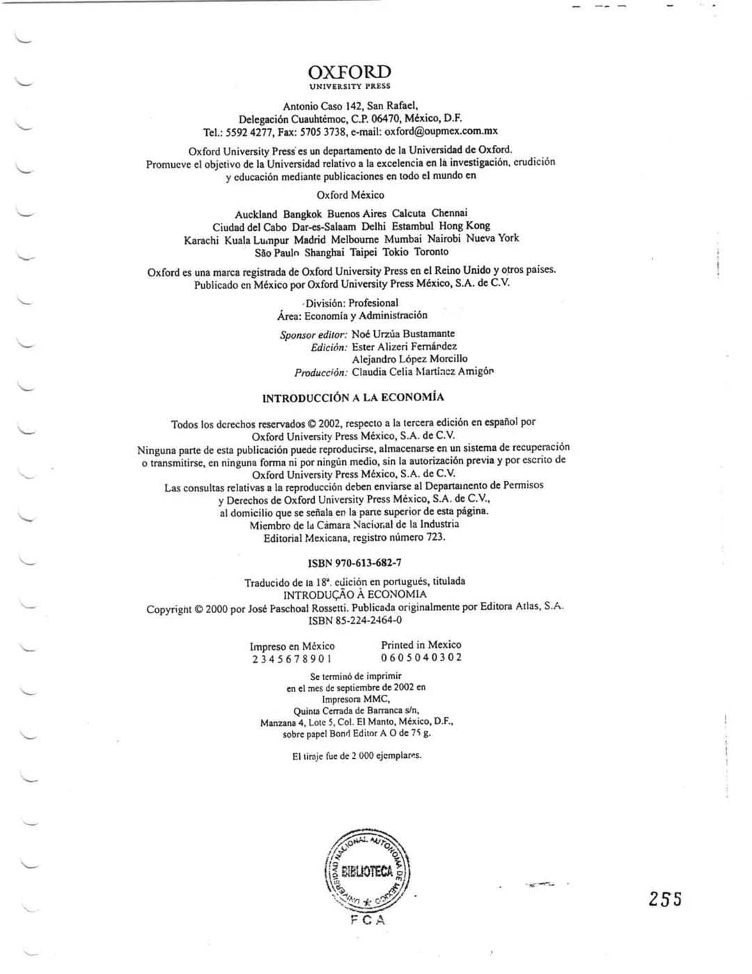 # fundamentos de
economía
José Silvestre Méndez Morales
Licenciado en Economía, UNAM
Investigador de tiempo completo,
Centro de Investigaci
