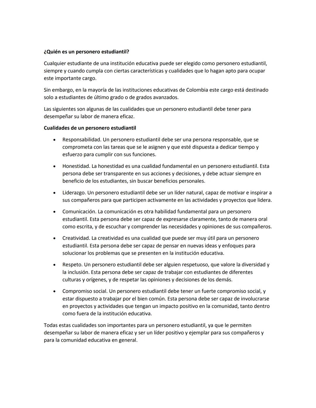 lapatria.com
¿Qué es un personero estudiantil y cuáles son sus funciones?
El personero estudiantil es una figura clave en la vida escolar.