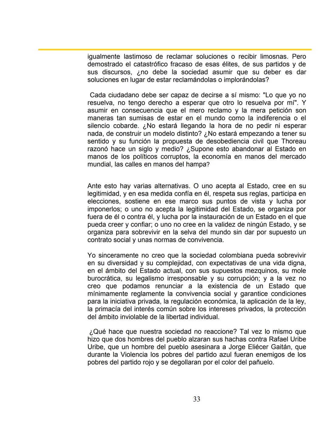 # COLOMBΙΑ:
EL
PROYECTO
NACIONAL Y
LA FRANJA AMARILLA
Por William Ospina
1 # William Ospina
William Ospina (Padua, Tolima, 1954), poeta,