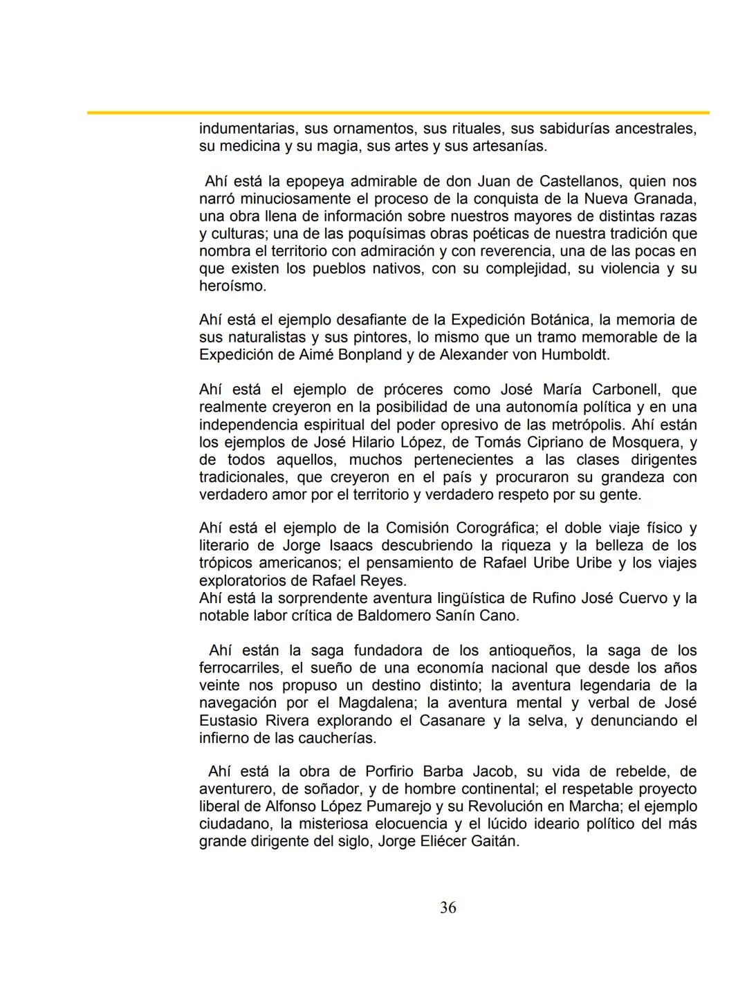 # COLOMBΙΑ:
EL
PROYECTO
NACIONAL Y
LA FRANJA AMARILLA
Por William Ospina
1 # William Ospina
William Ospina (Padua, Tolima, 1954), poeta,