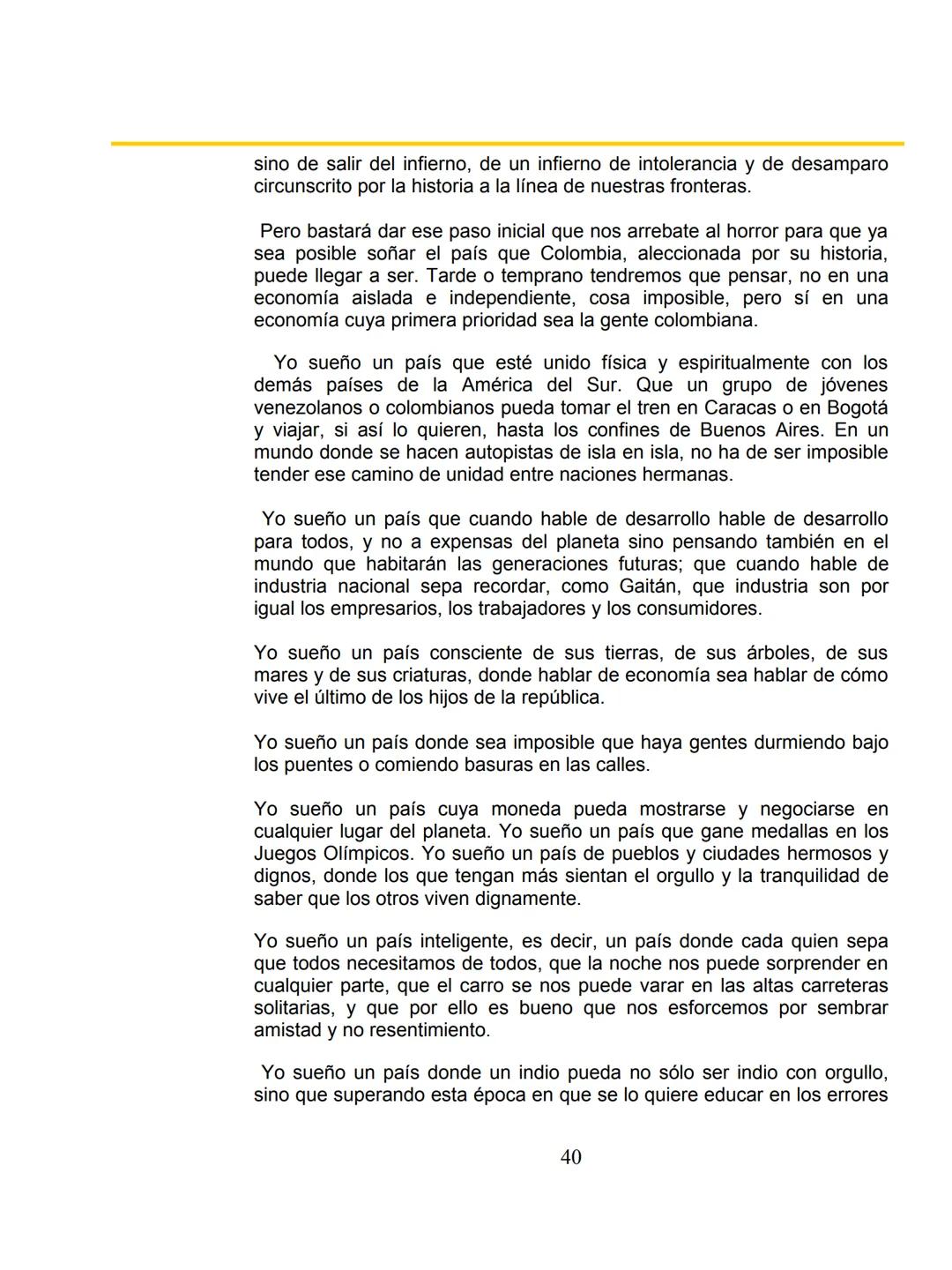 # COLOMBΙΑ:
EL
PROYECTO
NACIONAL Y
LA FRANJA AMARILLA
Por William Ospina
1 # William Ospina
William Ospina (Padua, Tolima, 1954), poeta,