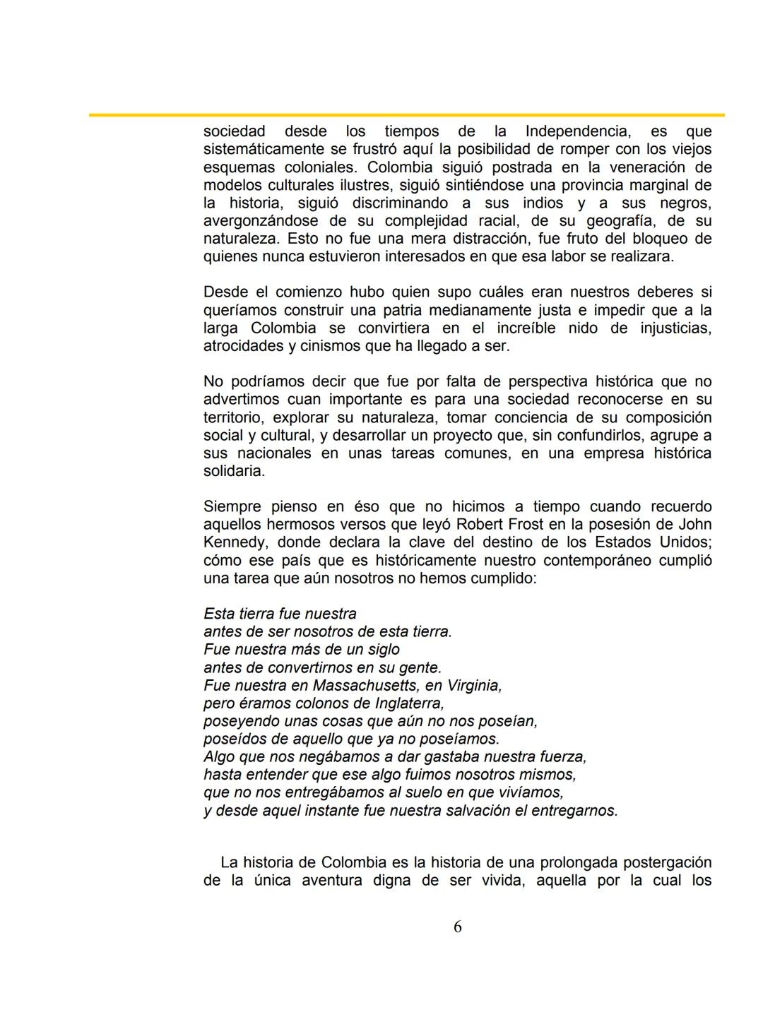 # COLOMBΙΑ:
EL
PROYECTO
NACIONAL Y
LA FRANJA AMARILLA
Por William Ospina
1 # William Ospina
William Ospina (Padua, Tolima, 1954), poeta,
