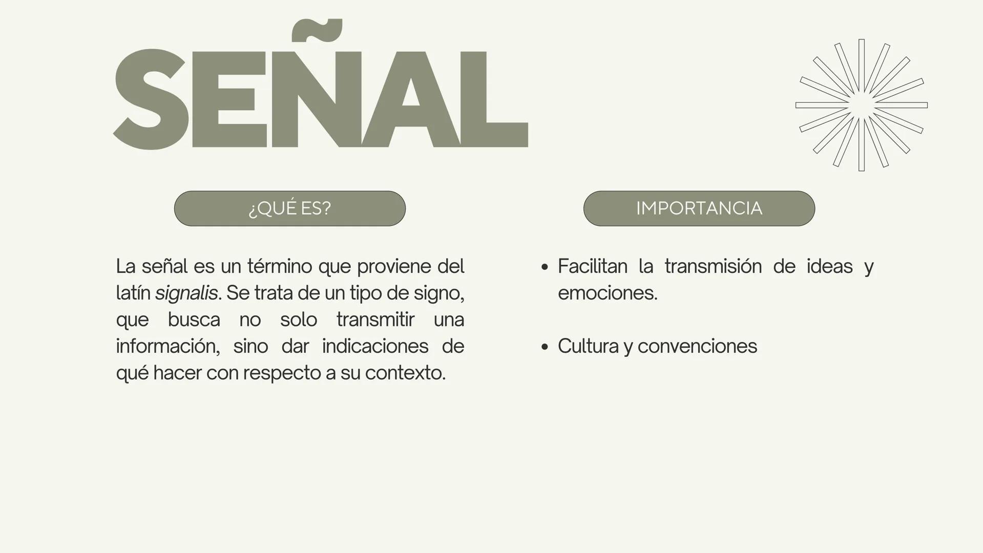 SIGNO
SIMBOLO
SENAL
JEAN PAUL RANGEL, ISABELA TOFIÑO Y ALEJANDRA MOSQUERA EL
SIGNO
¿QUÉ ES?
Según Charles Sanders Peirce, es aquel que
est
