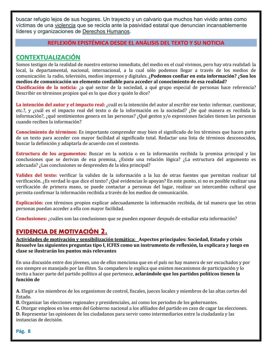 COROZAL
PERCY VERGA
INSTITUCIÓN EDUCATIVA LICEO
CARMELO PERCY VERGARA
JORNADA: MATINAL
GUÍA DIDÁCTICA N° 1
COROZAL
PERCY VERGAR
NÚCLEO TEMÁT