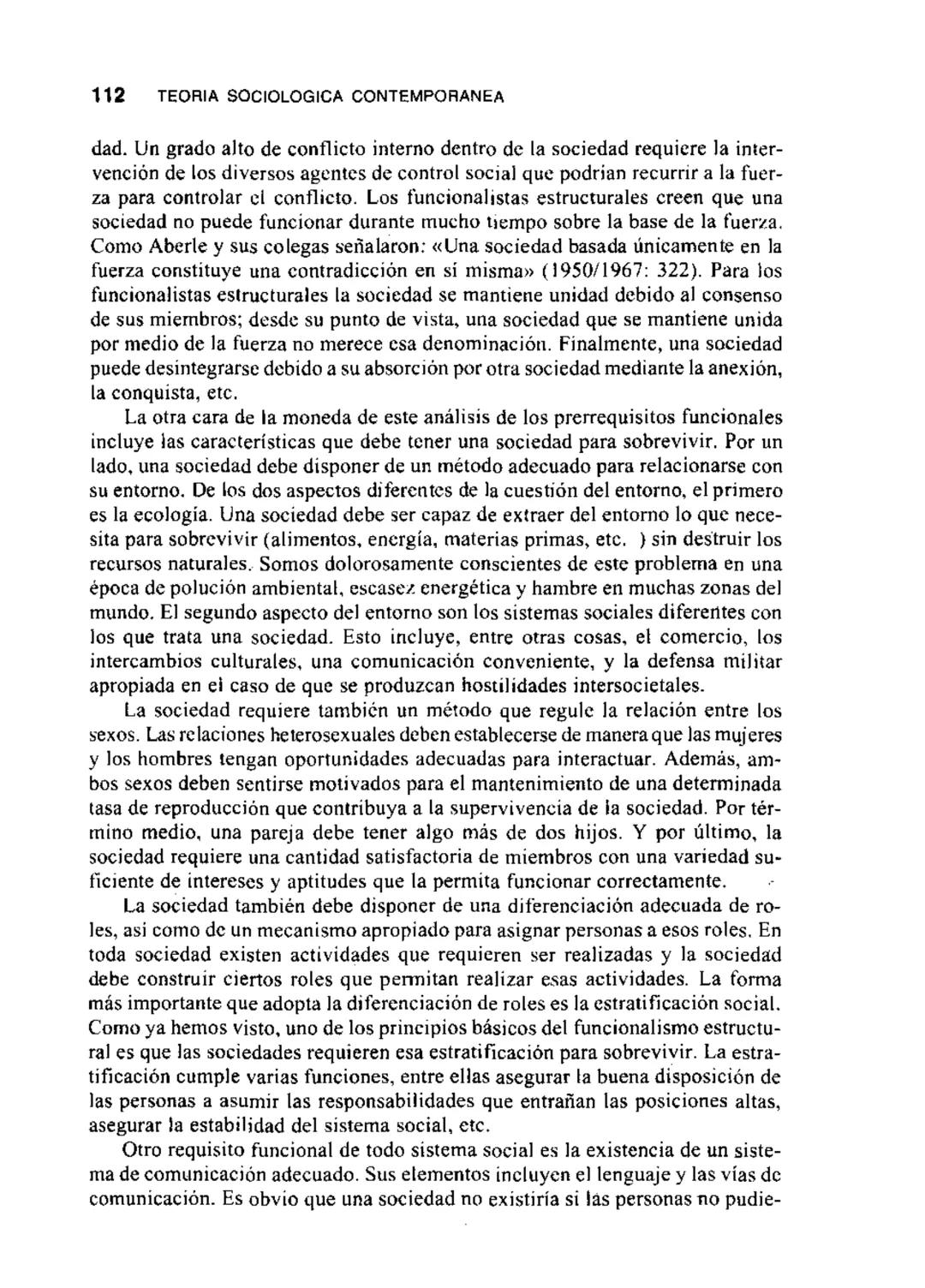 # 3
CAPITULO
# EL FUNCIONALISMO
## ESTRUCTURAL Y LA ALTERNATIVA
### DE LA TEORIA DEL CONFLICTO
CONSENSO Y CONFLICTO
FUNCIONALISMO ESTRUCT