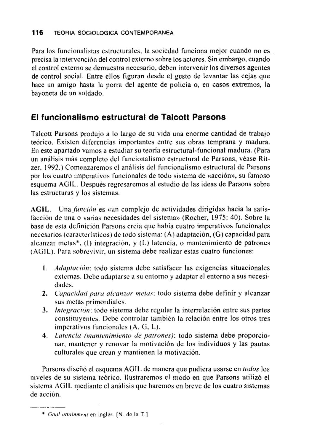 # 3
CAPITULO
# EL FUNCIONALISMO
## ESTRUCTURAL Y LA ALTERNATIVA
### DE LA TEORIA DEL CONFLICTO
CONSENSO Y CONFLICTO
FUNCIONALISMO ESTRUCT