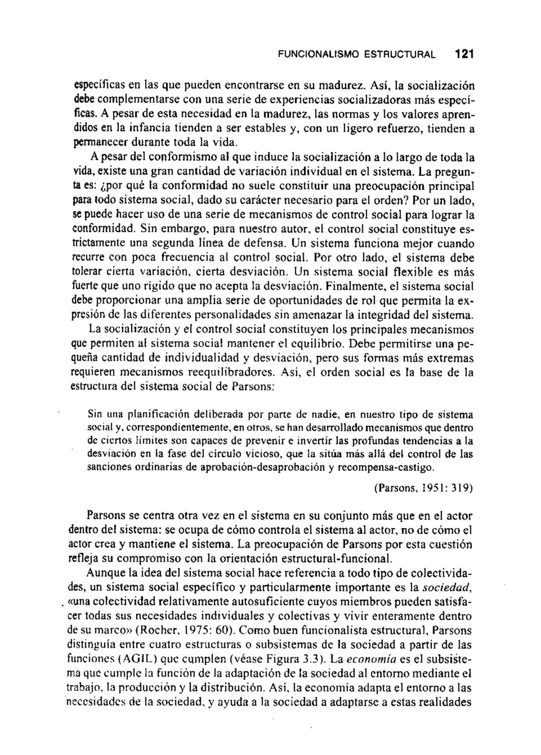 # 3
CAPITULO
# EL FUNCIONALISMO
## ESTRUCTURAL Y LA ALTERNATIVA
### DE LA TEORIA DEL CONFLICTO
CONSENSO Y CONFLICTO
FUNCIONALISMO ESTRUCT