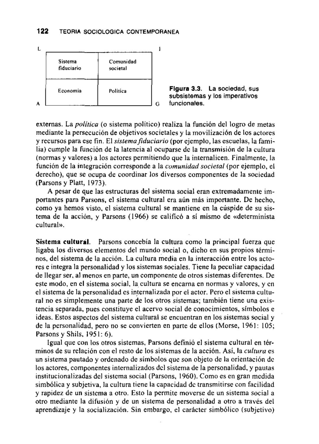 # 3
CAPITULO
# EL FUNCIONALISMO
## ESTRUCTURAL Y LA ALTERNATIVA
### DE LA TEORIA DEL CONFLICTO
CONSENSO Y CONFLICTO
FUNCIONALISMO ESTRUCT