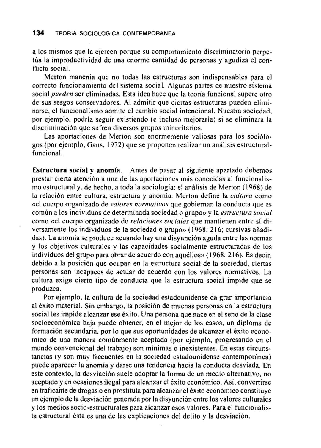 # 3
CAPITULO
# EL FUNCIONALISMO
## ESTRUCTURAL Y LA ALTERNATIVA
### DE LA TEORIA DEL CONFLICTO
CONSENSO Y CONFLICTO
FUNCIONALISMO ESTRUCT