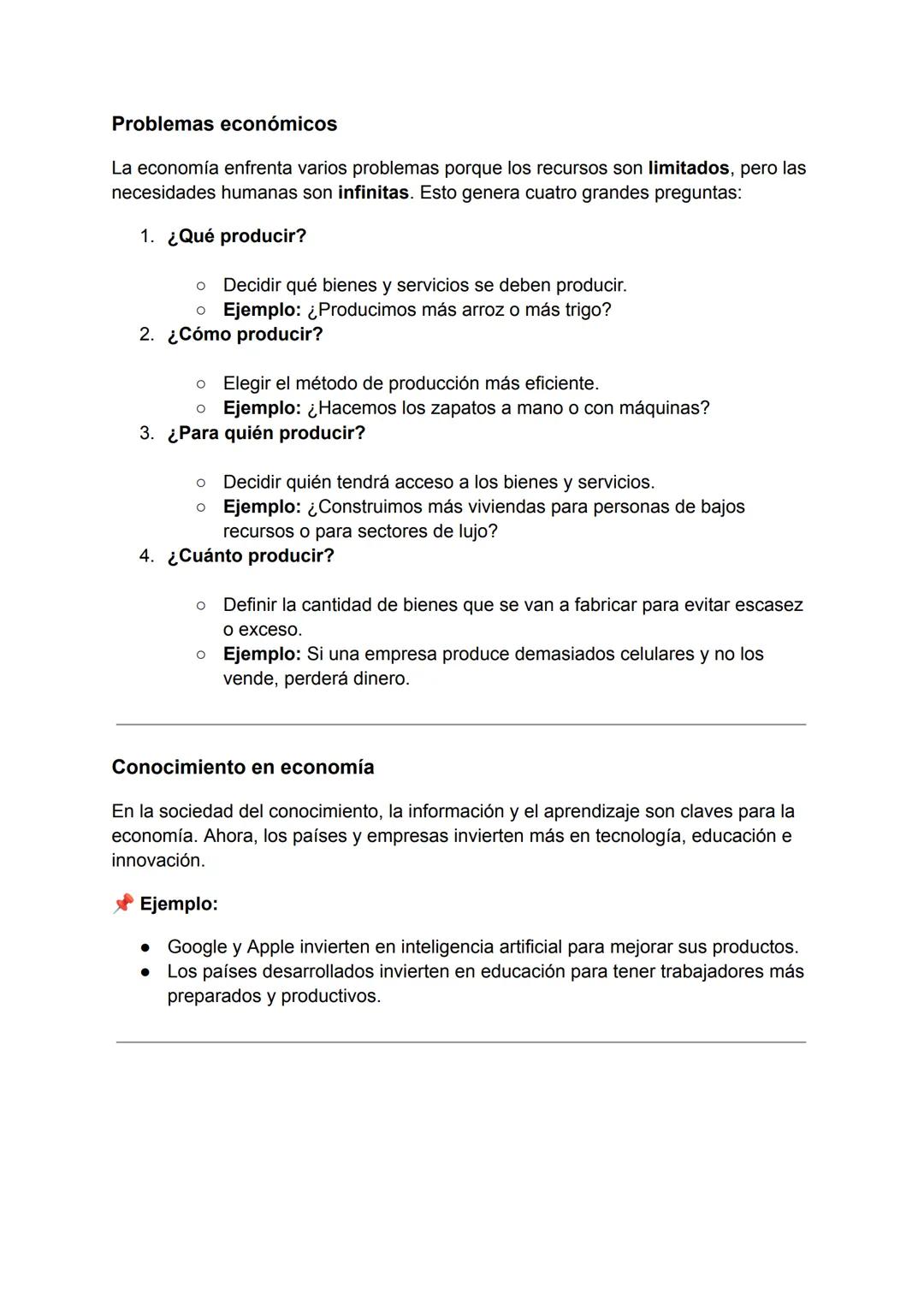 # Fundamentos de la Economía
¿Qué es la economía?
La economía es la ciencia que estudia cómo las personas, empresas y gobiernos
administra