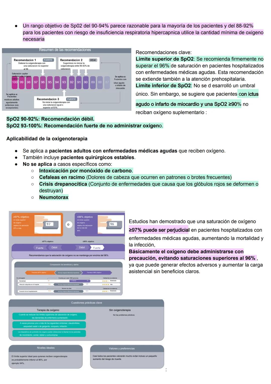 --- OCR Start ---
HIPOXIA: Es la ausencia de oxígeno suficiente en los tejidos como para mantener las funciones corporales.
HIPOXEMIA: Es un