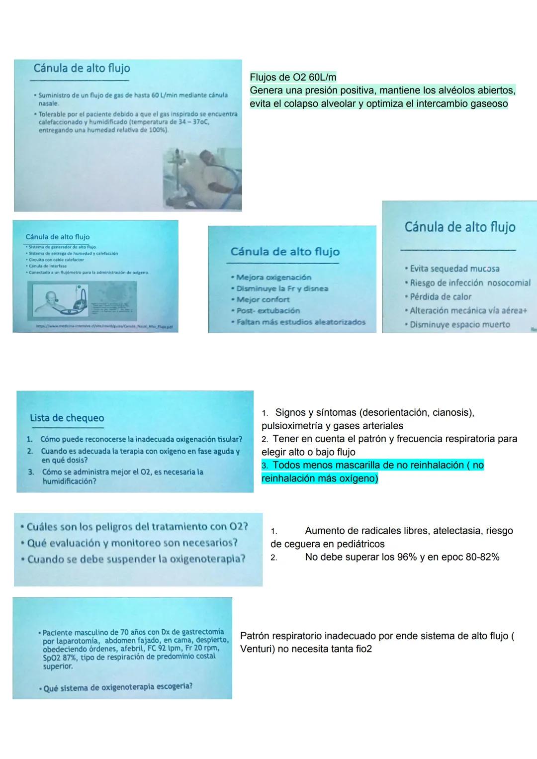 --- OCR Start ---
HIPOXIA: Es la ausencia de oxígeno suficiente en los tejidos como para mantener las funciones corporales.
HIPOXEMIA: Es un