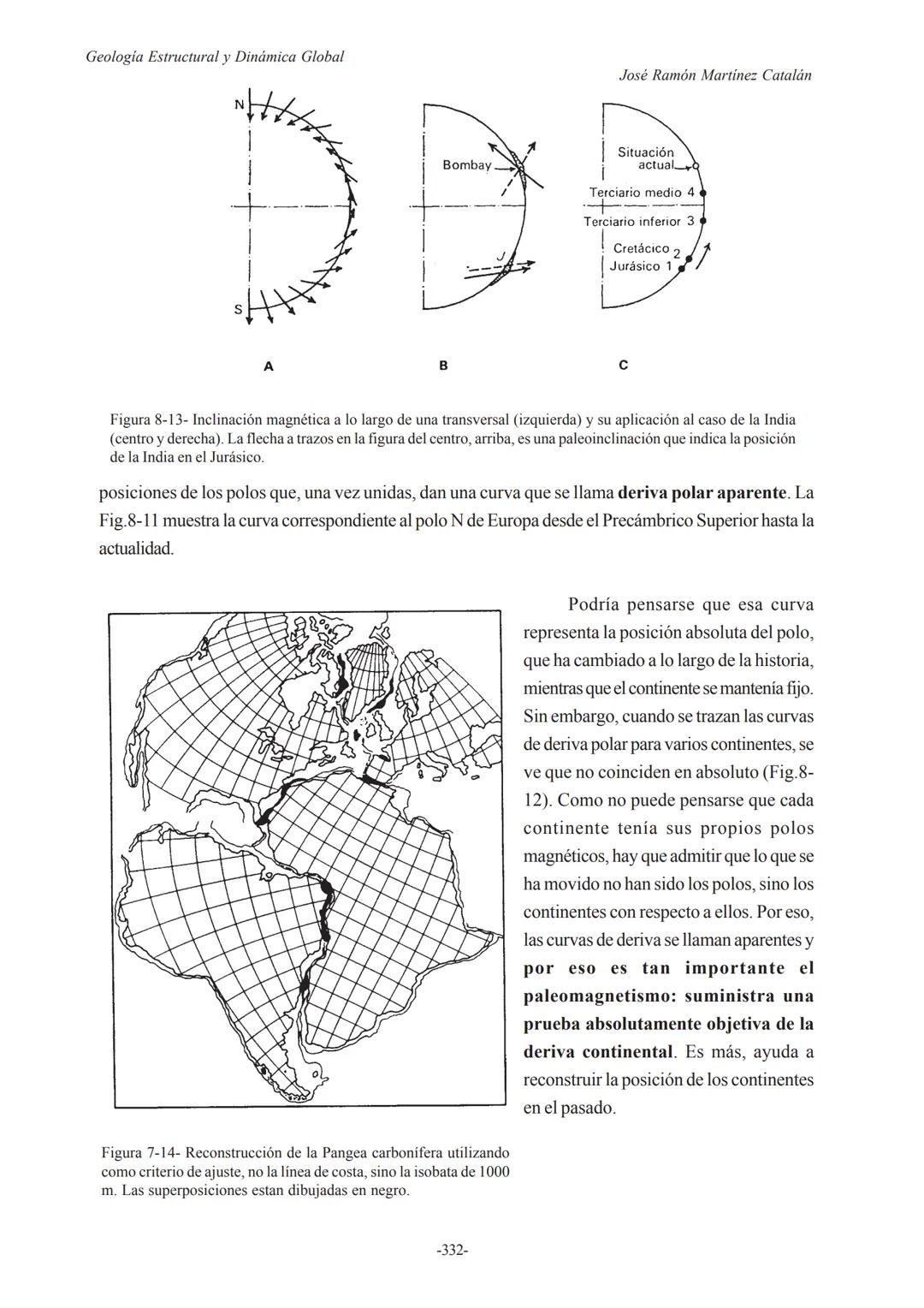 Universidad de Salamanca
Tema 8- Deriva Continental y Tectónica de Placas
Curso 2002/2003
8.-DERIVA CONTINENTAL Y TECTÓNICA
DE PLACAS
8.1