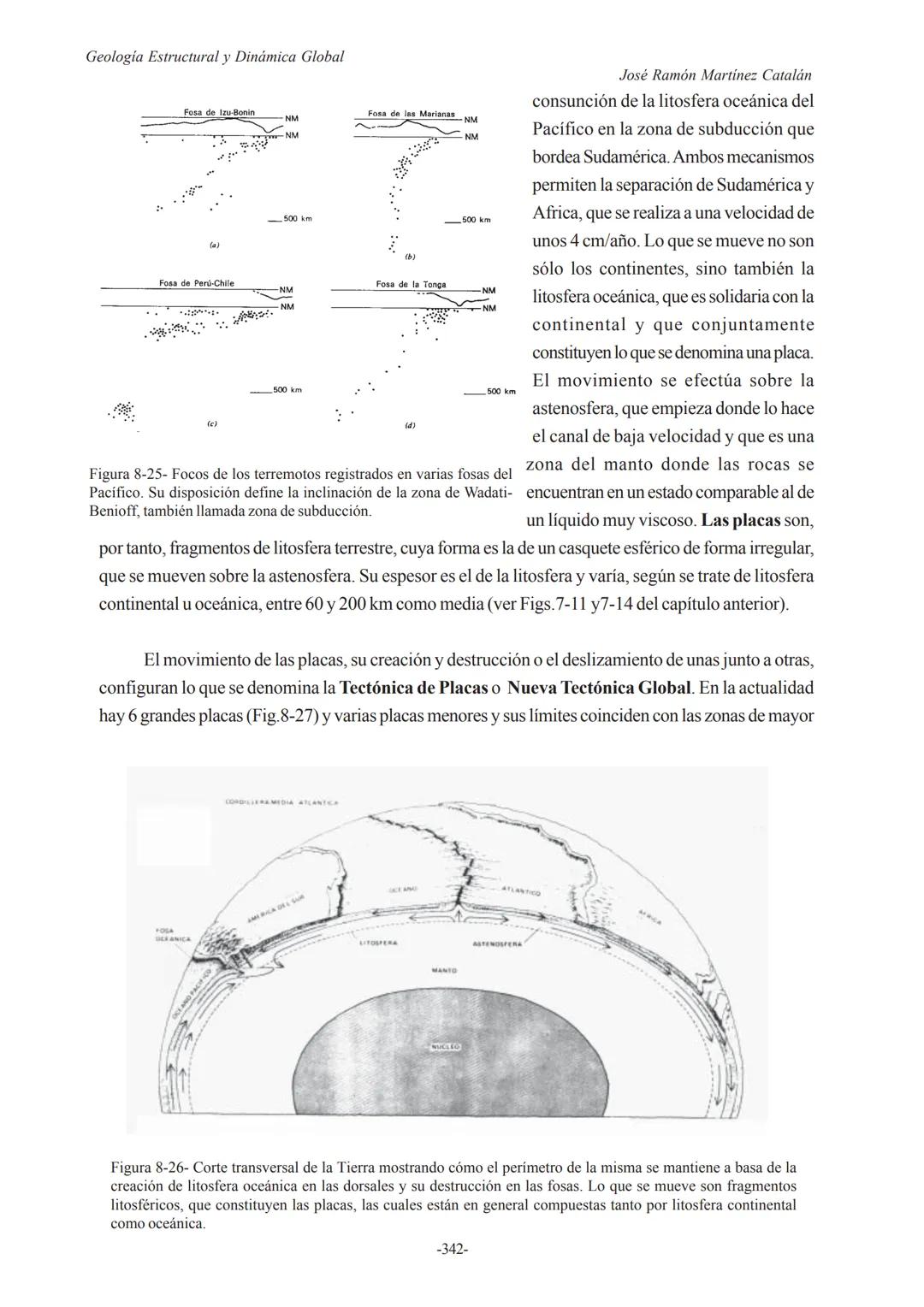 Universidad de Salamanca
Tema 8- Deriva Continental y Tectónica de Placas
Curso 2002/2003
8.-DERIVA CONTINENTAL Y TECTÓNICA
DE PLACAS
8.1