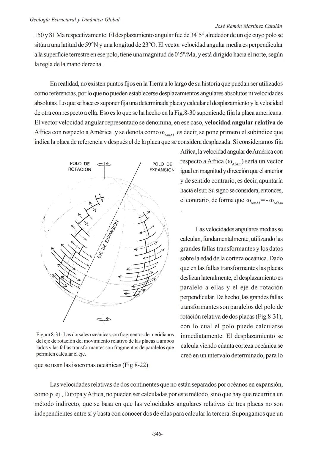 Universidad de Salamanca
Tema 8- Deriva Continental y Tectónica de Placas
Curso 2002/2003
8.-DERIVA CONTINENTAL Y TECTÓNICA
DE PLACAS
8.1