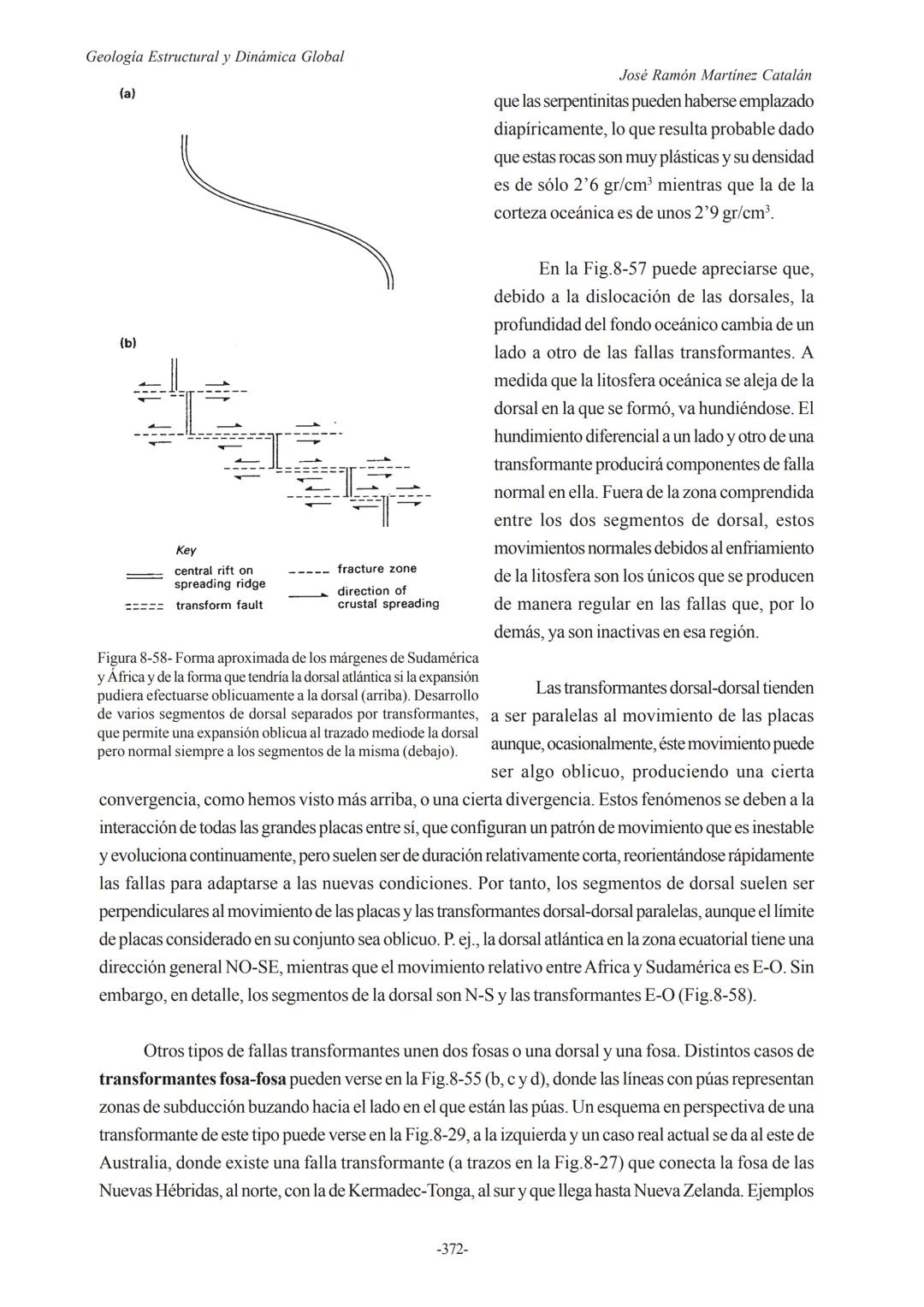 Universidad de Salamanca
Tema 8- Deriva Continental y Tectónica de Placas
Curso 2002/2003
8.-DERIVA CONTINENTAL Y TECTÓNICA
DE PLACAS
8.1