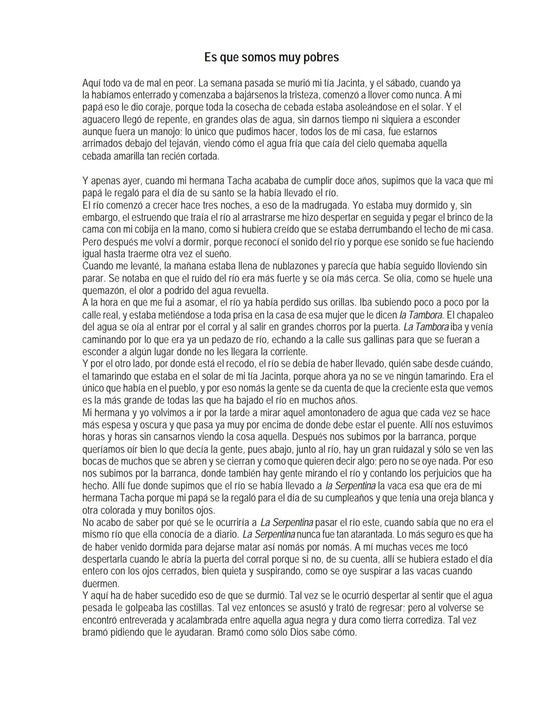 EL LLANO EN LLAMAS
Juan Rulfo --- OCR Start ---
Vuelvo hacia todos lados y miro el Llano. Tanta y tamaña tierra para nada. Se le resbalan a
