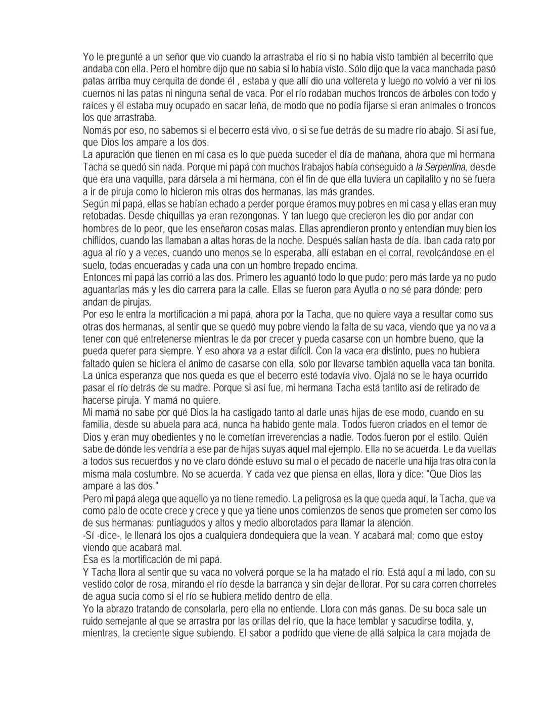EL LLANO EN LLAMAS
Juan Rulfo --- OCR Start ---
Vuelvo hacia todos lados y miro el Llano. Tanta y tamaña tierra para nada. Se le resbalan a