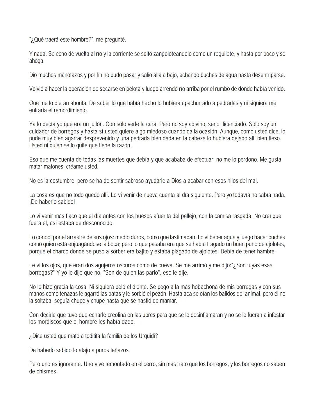 EL LLANO EN LLAMAS
Juan Rulfo --- OCR Start ---
Vuelvo hacia todos lados y miro el Llano. Tanta y tamaña tierra para nada. Se le resbalan a