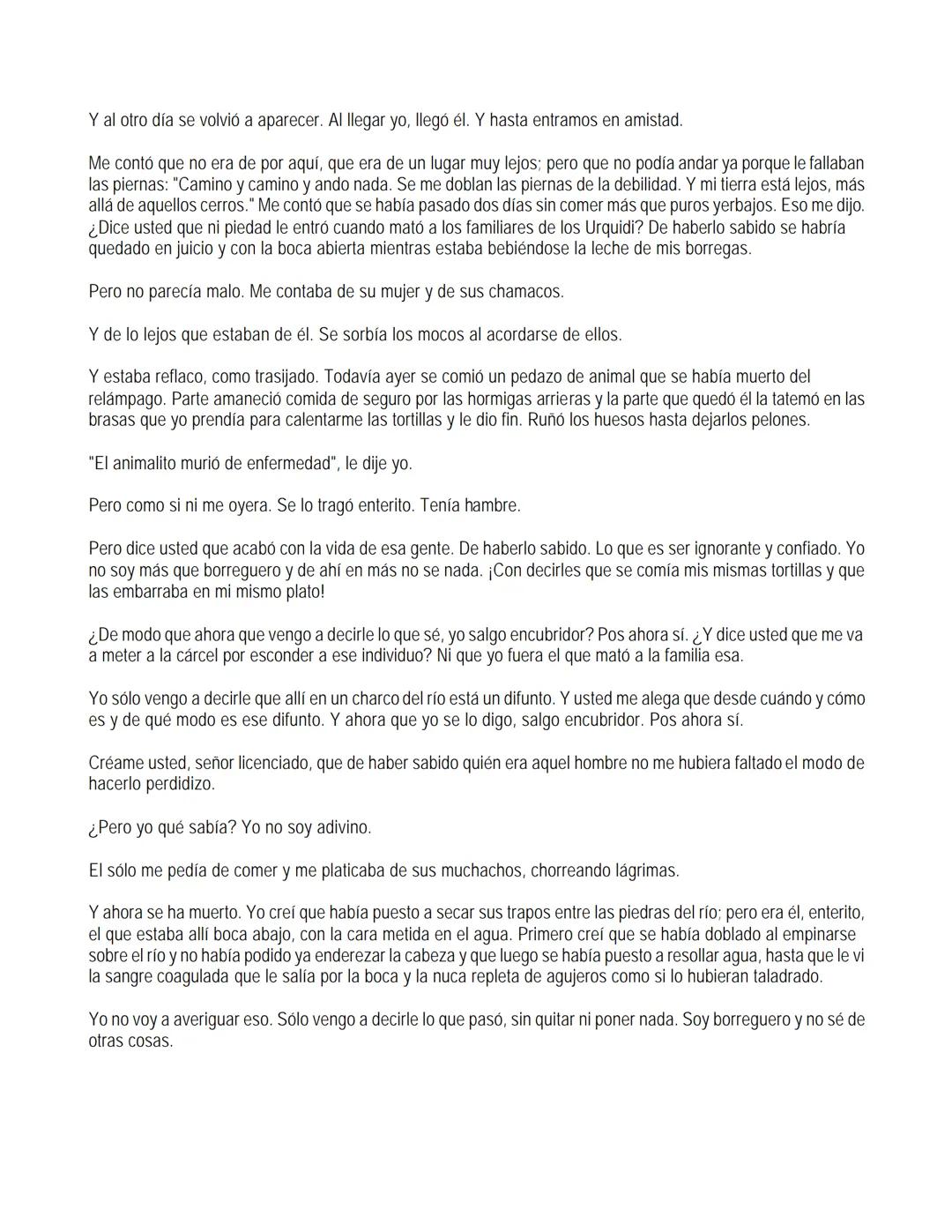 EL LLANO EN LLAMAS
Juan Rulfo --- OCR Start ---
Vuelvo hacia todos lados y miro el Llano. Tanta y tamaña tierra para nada. Se le resbalan a