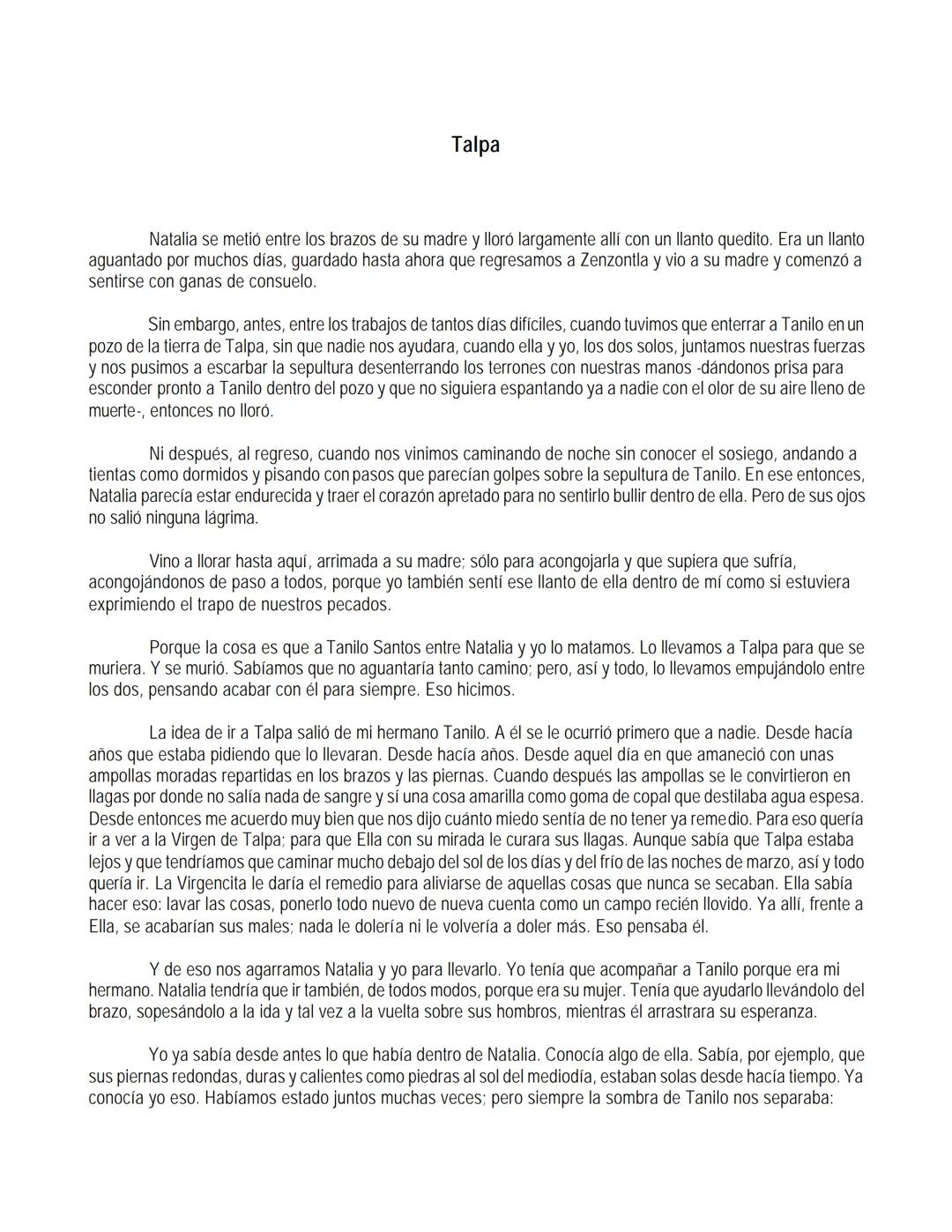 EL LLANO EN LLAMAS
Juan Rulfo --- OCR Start ---
Vuelvo hacia todos lados y miro el Llano. Tanta y tamaña tierra para nada. Se le resbalan a