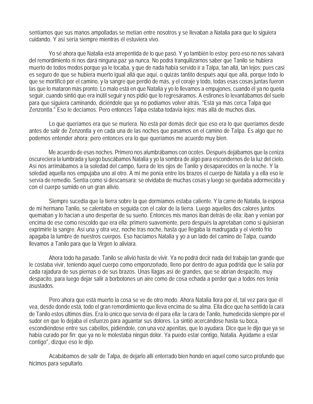 EL LLANO EN LLAMAS
Juan Rulfo --- OCR Start ---
Vuelvo hacia todos lados y miro el Llano. Tanta y tamaña tierra para nada. Se le resbalan a
