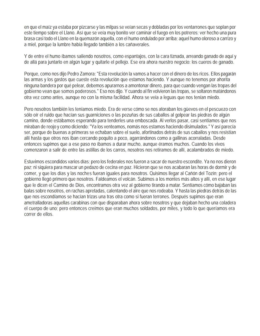 EL LLANO EN LLAMAS
Juan Rulfo --- OCR Start ---
Vuelvo hacia todos lados y miro el Llano. Tanta y tamaña tierra para nada. Se le resbalan a