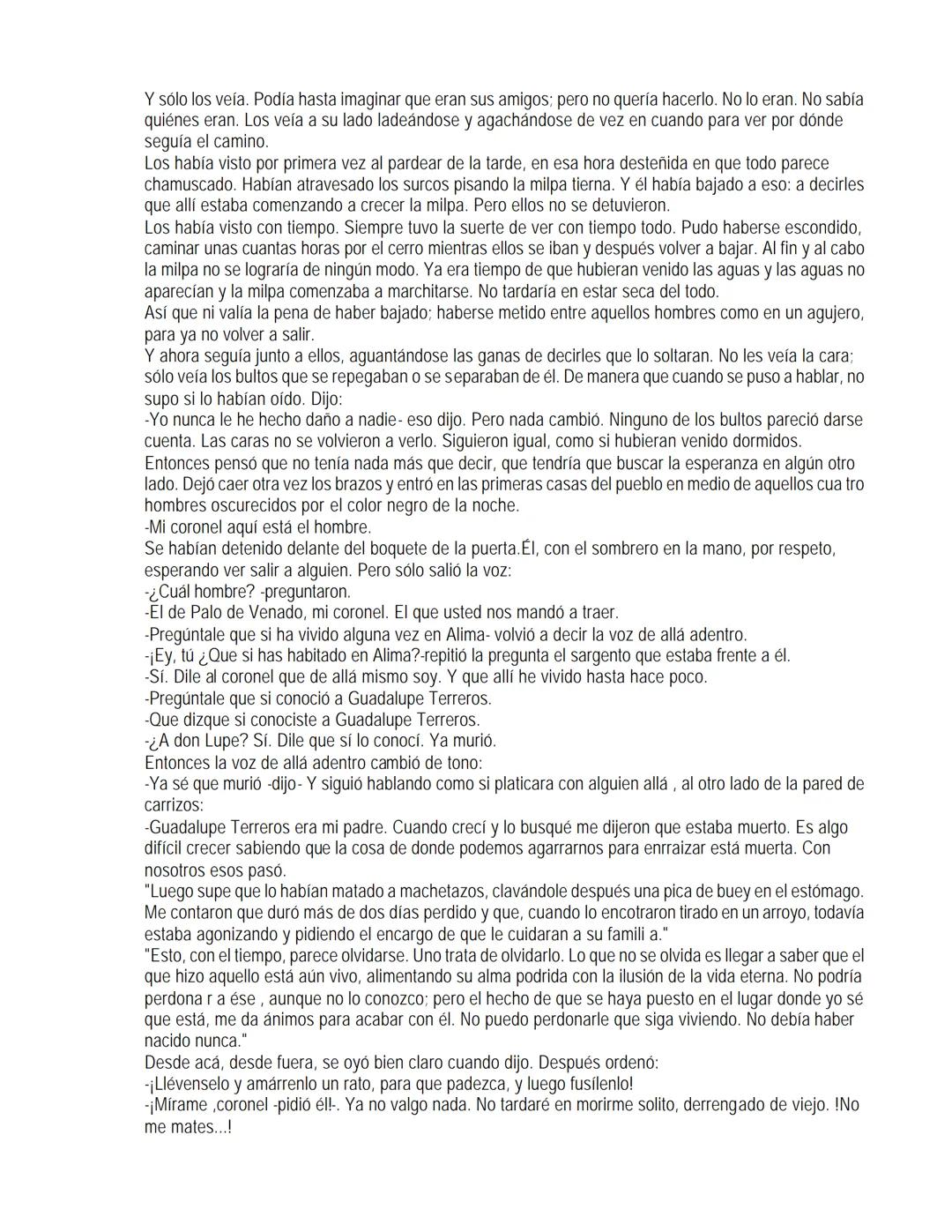 EL LLANO EN LLAMAS
Juan Rulfo --- OCR Start ---
Vuelvo hacia todos lados y miro el Llano. Tanta y tamaña tierra para nada. Se le resbalan a