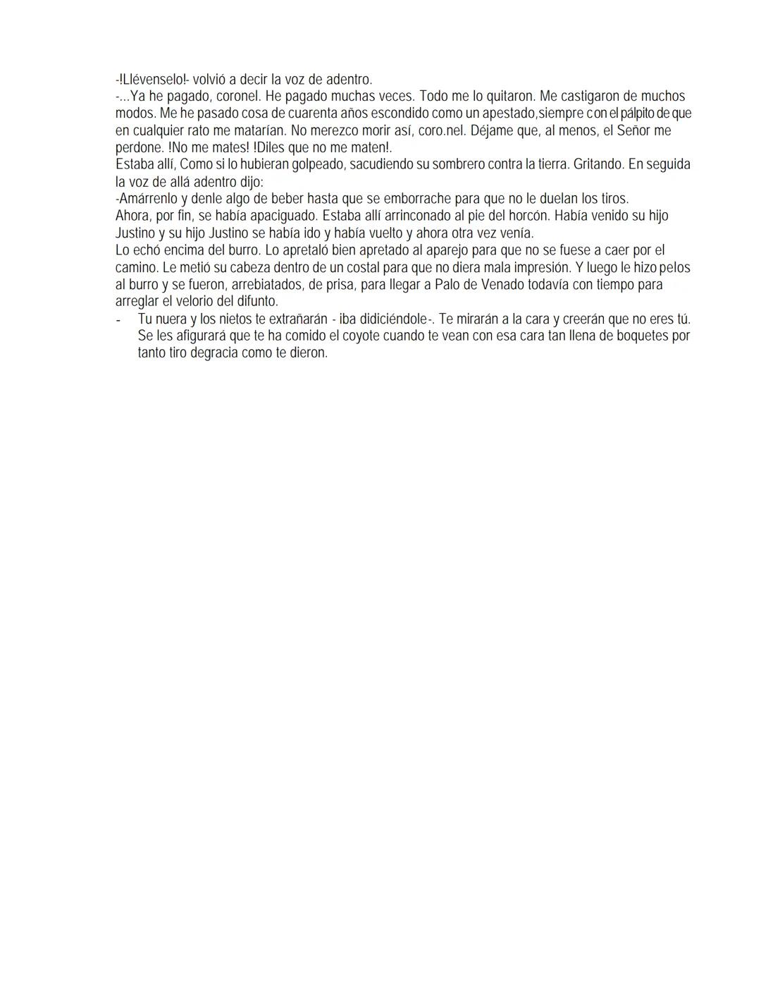 EL LLANO EN LLAMAS
Juan Rulfo --- OCR Start ---
Vuelvo hacia todos lados y miro el Llano. Tanta y tamaña tierra para nada. Se le resbalan a