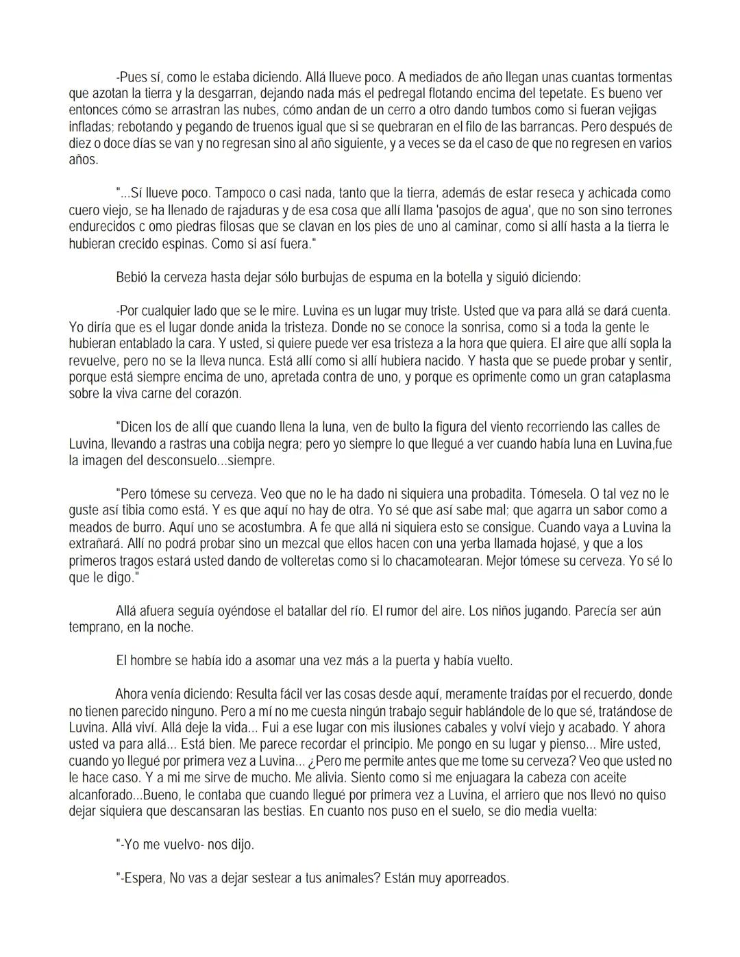 EL LLANO EN LLAMAS
Juan Rulfo --- OCR Start ---
Vuelvo hacia todos lados y miro el Llano. Tanta y tamaña tierra para nada. Se le resbalan a
