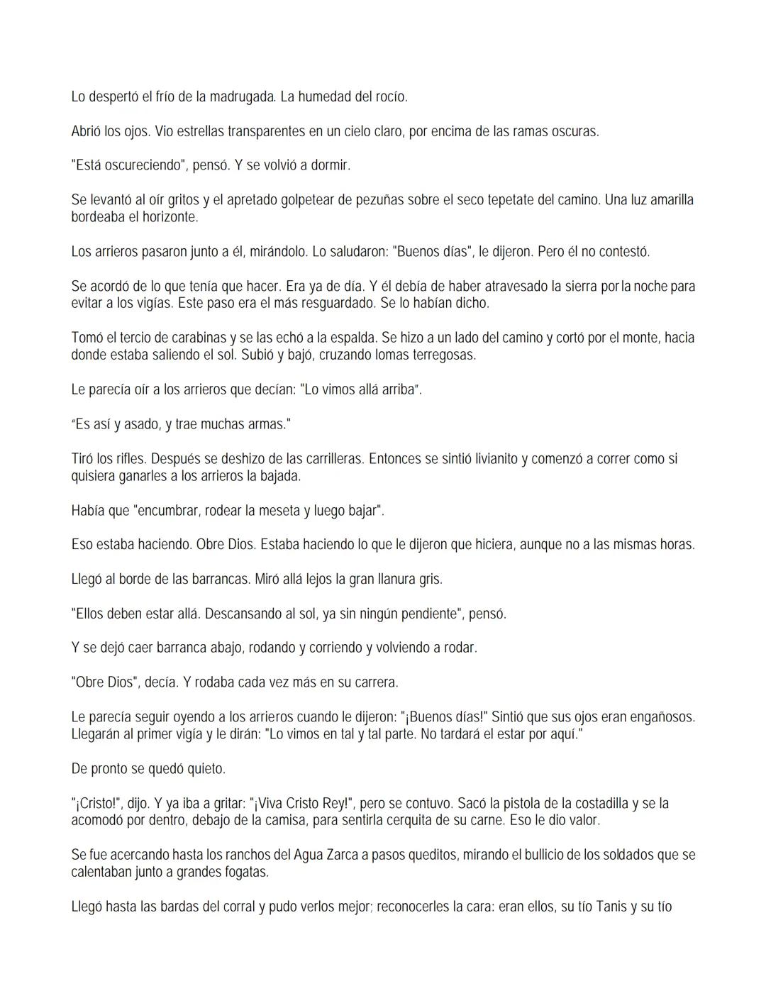 EL LLANO EN LLAMAS
Juan Rulfo --- OCR Start ---
Vuelvo hacia todos lados y miro el Llano. Tanta y tamaña tierra para nada. Se le resbalan a