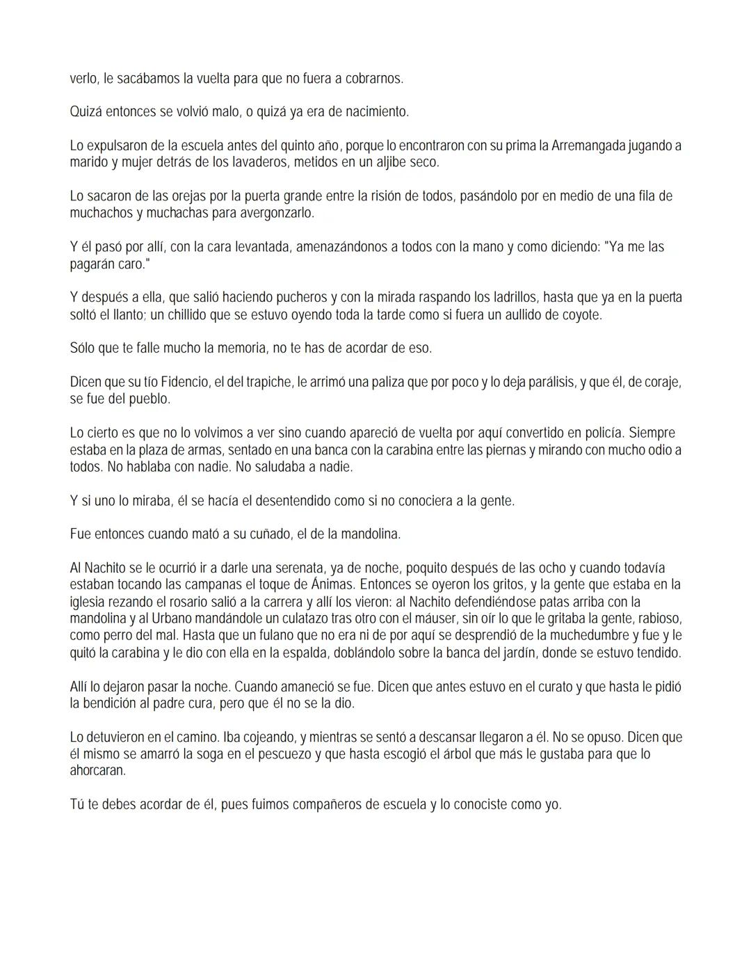 EL LLANO EN LLAMAS
Juan Rulfo --- OCR Start ---
Vuelvo hacia todos lados y miro el Llano. Tanta y tamaña tierra para nada. Se le resbalan a