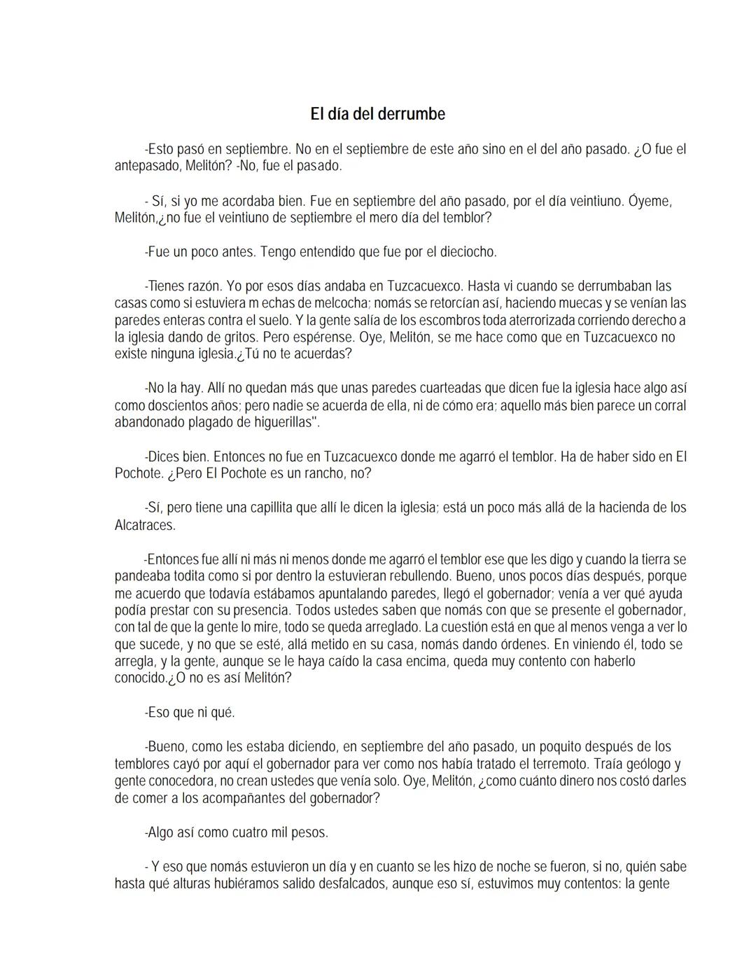 EL LLANO EN LLAMAS
Juan Rulfo --- OCR Start ---
Vuelvo hacia todos lados y miro el Llano. Tanta y tamaña tierra para nada. Se le resbalan a