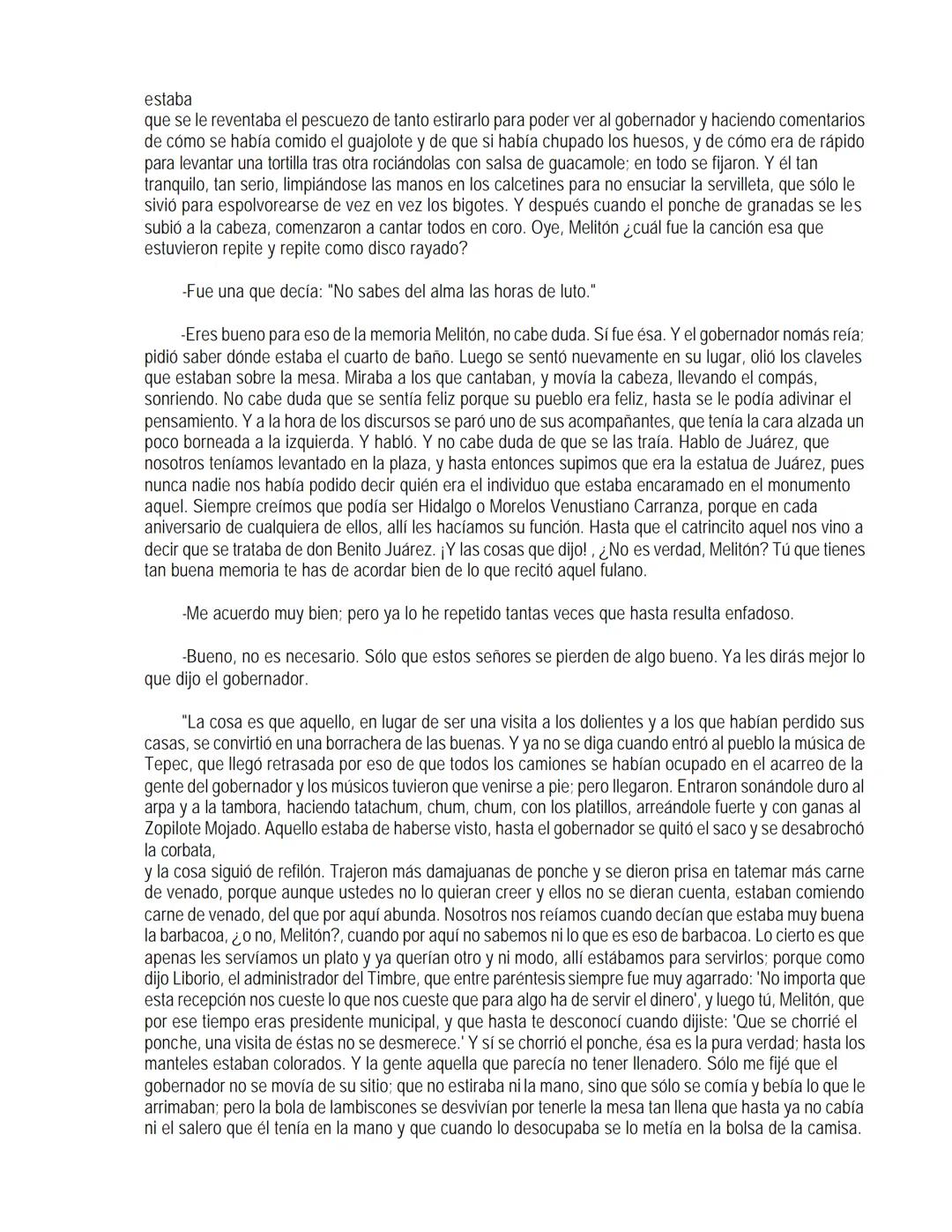 EL LLANO EN LLAMAS
Juan Rulfo --- OCR Start ---
Vuelvo hacia todos lados y miro el Llano. Tanta y tamaña tierra para nada. Se le resbalan a