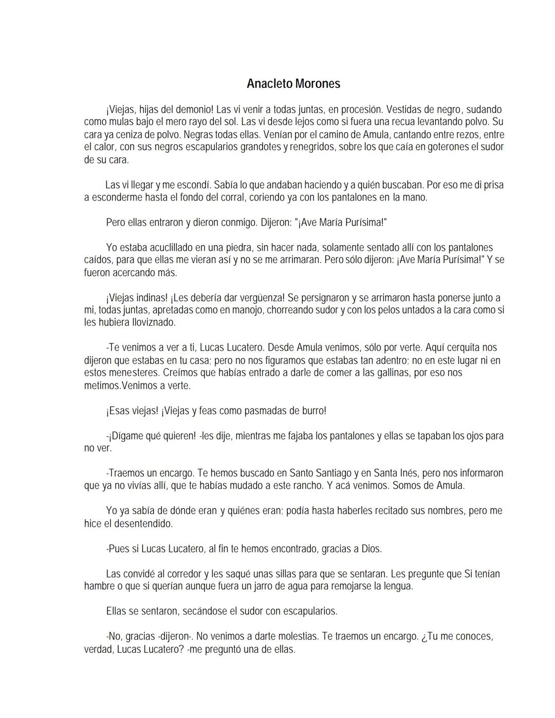 EL LLANO EN LLAMAS
Juan Rulfo --- OCR Start ---
Vuelvo hacia todos lados y miro el Llano. Tanta y tamaña tierra para nada. Se le resbalan a