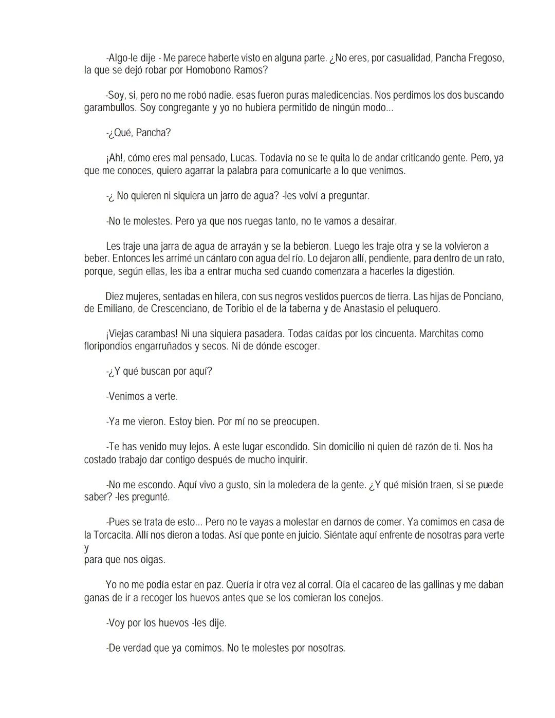 EL LLANO EN LLAMAS
Juan Rulfo --- OCR Start ---
Vuelvo hacia todos lados y miro el Llano. Tanta y tamaña tierra para nada. Se le resbalan a