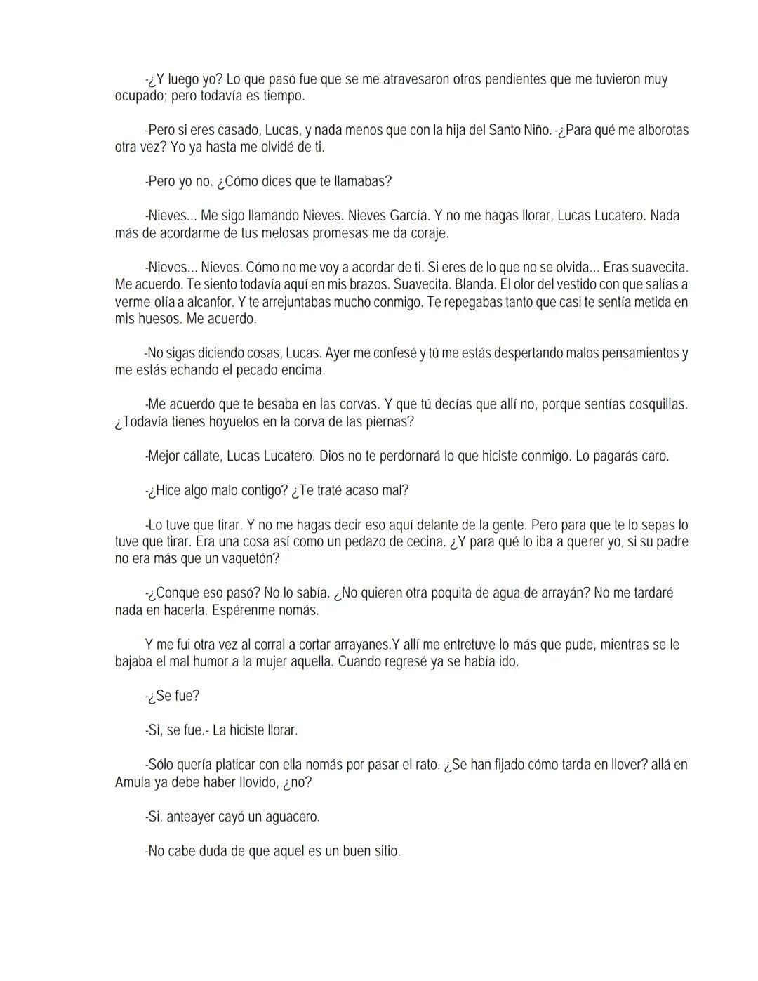 EL LLANO EN LLAMAS
Juan Rulfo --- OCR Start ---
Vuelvo hacia todos lados y miro el Llano. Tanta y tamaña tierra para nada. Se le resbalan a