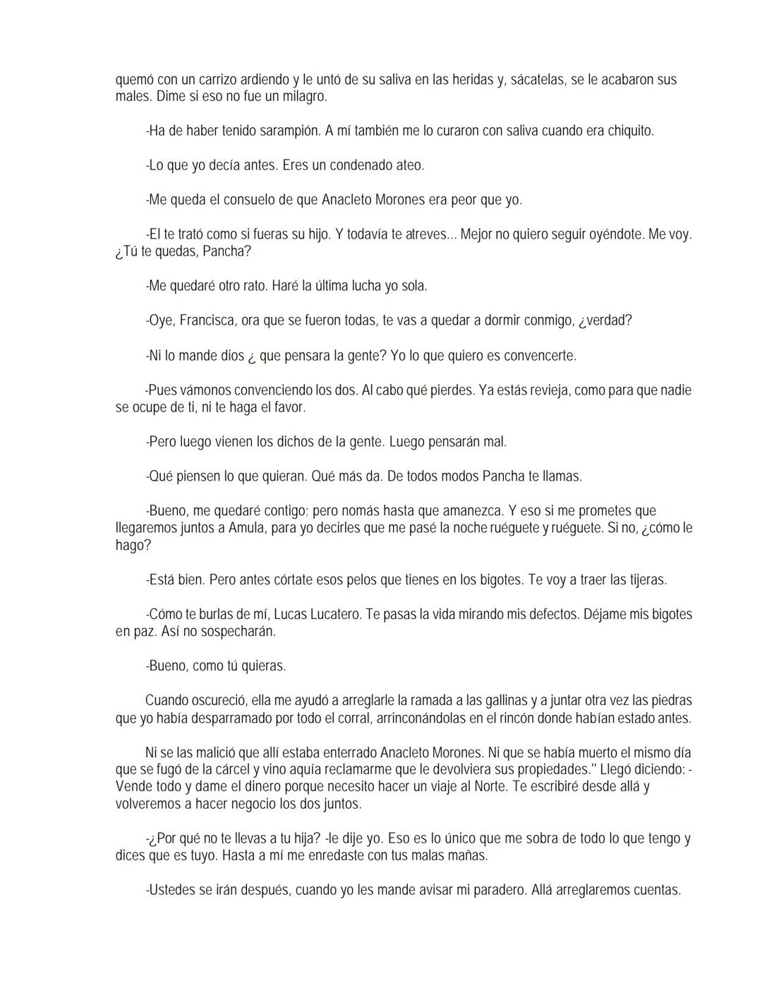 EL LLANO EN LLAMAS
Juan Rulfo --- OCR Start ---
Vuelvo hacia todos lados y miro el Llano. Tanta y tamaña tierra para nada. Se le resbalan a