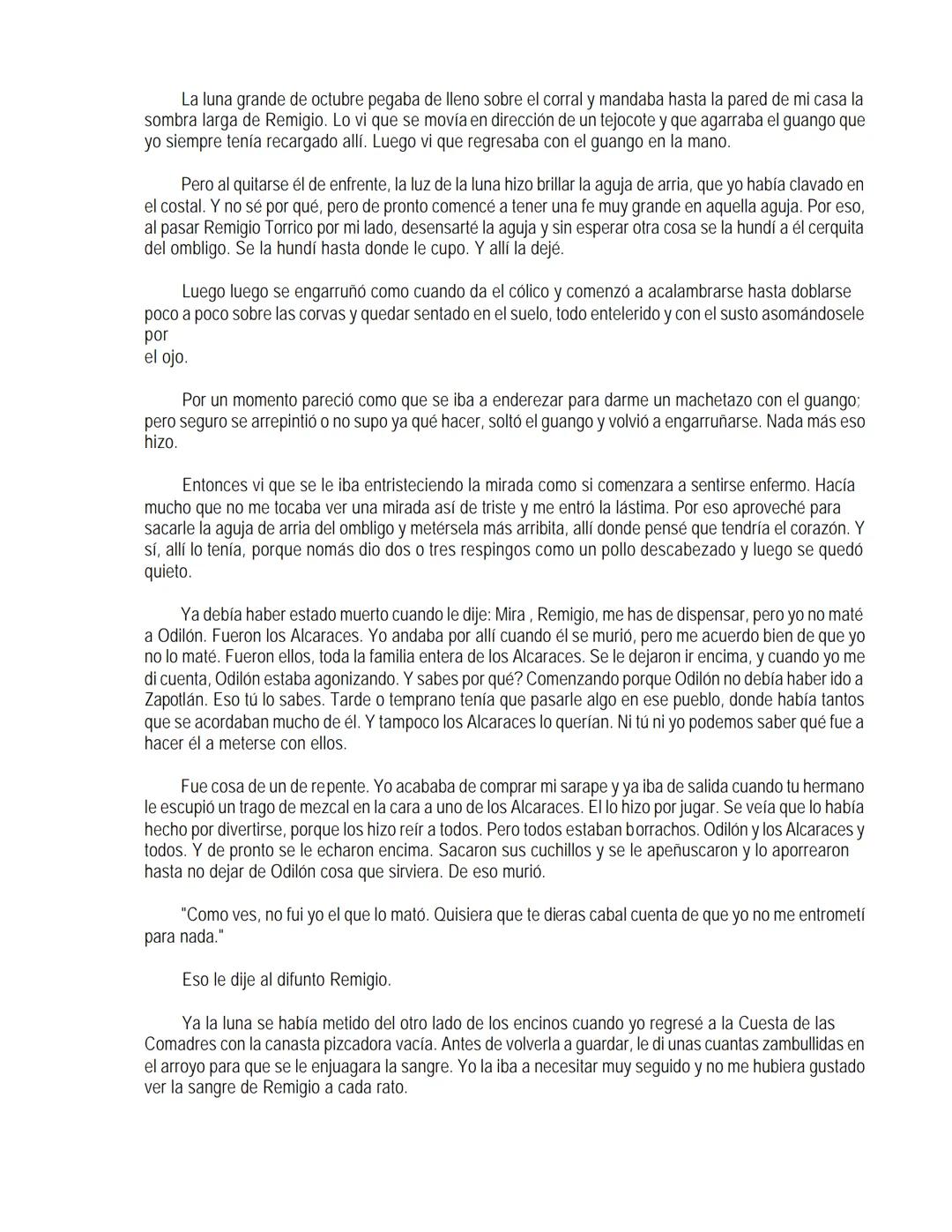 EL LLANO EN LLAMAS
Juan Rulfo --- OCR Start ---
Vuelvo hacia todos lados y miro el Llano. Tanta y tamaña tierra para nada. Se le resbalan a