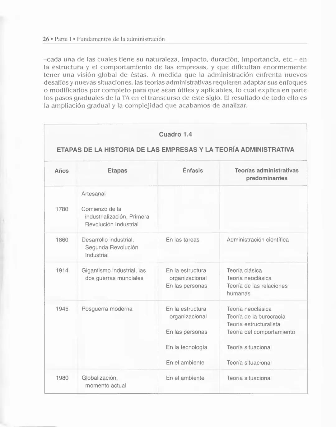 # CAPÍTULO
# 1
# Qué es la administración
# de empresas
Objetivos
* Presentar un concepto amplio de administración.
* Trazar el rec