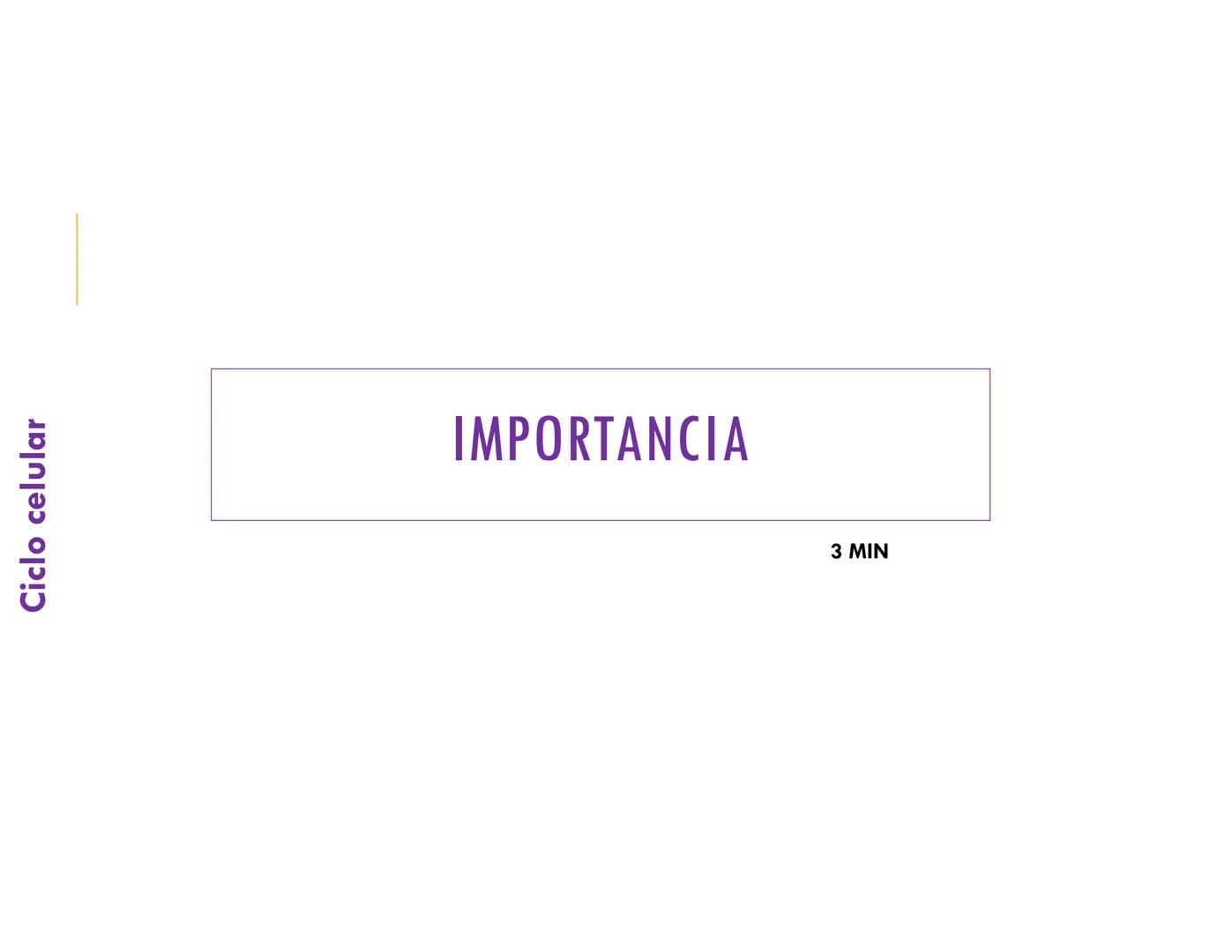 # CICLO CELULAR
VERÓNICA IÑIGUEZ V.
FEBRERO 2025 # CICLO CELULAR
El ciclo celular es la secuencia de actividades que ocurren de una divis