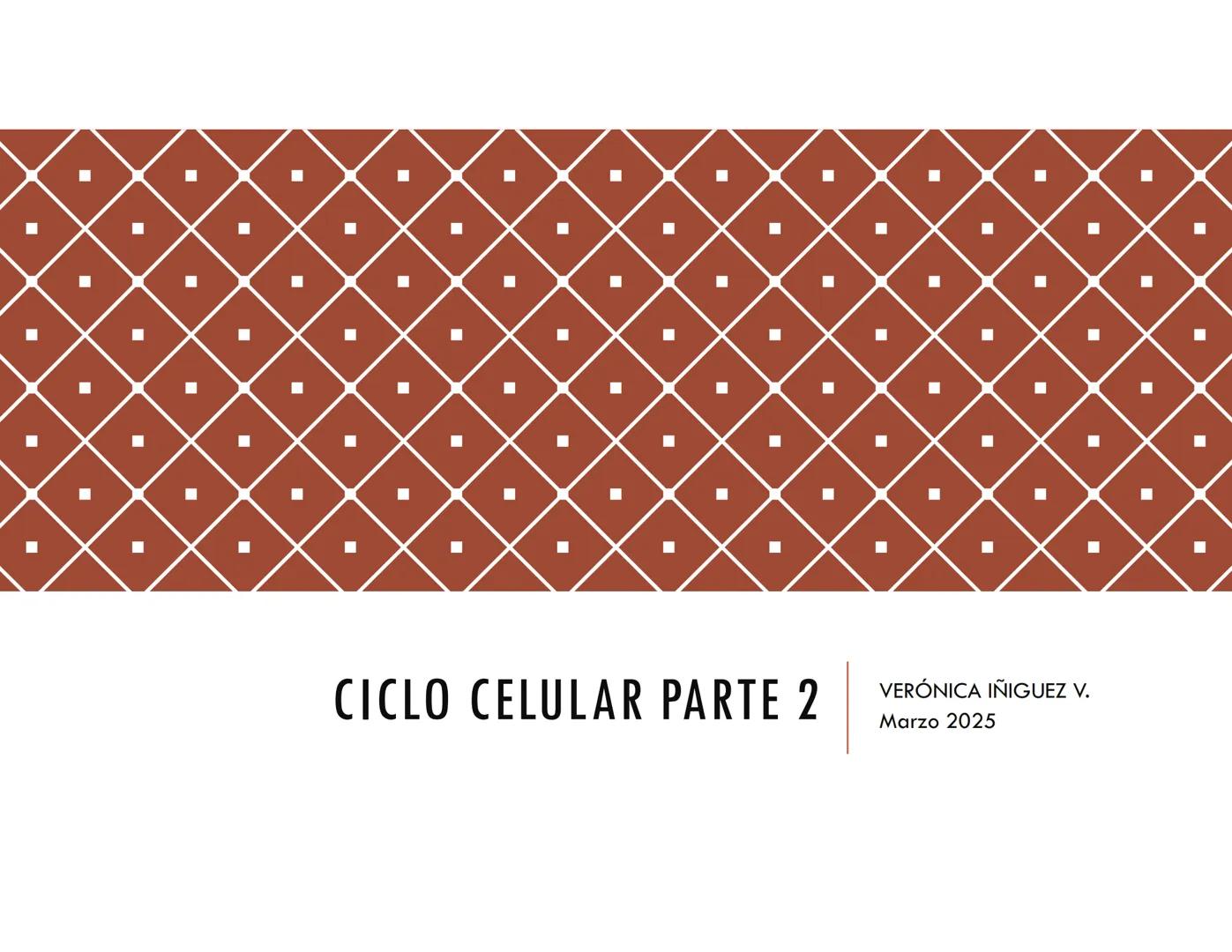 CICLO CELULAR PARTE 2
VERÓNICA IÑIGUEZ V.
Marzo 2025 # MUTACIONES DEL ADN, COMO ORIGEN DE LA VARIACIÓN
GENÉTICA
Mutaciones neutras o perjud