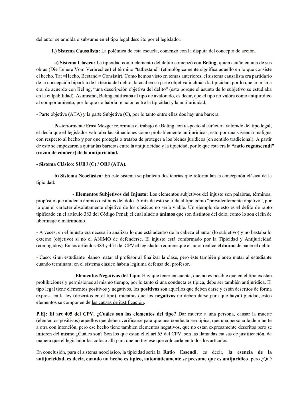GUIA DE ESTUDIO SEGUNDO PARCIAL DERECHO PENAL.
TEMA 13: Introducción a la Teoría del Delito.
I. Generalidades: Cuando se entra al estudio de