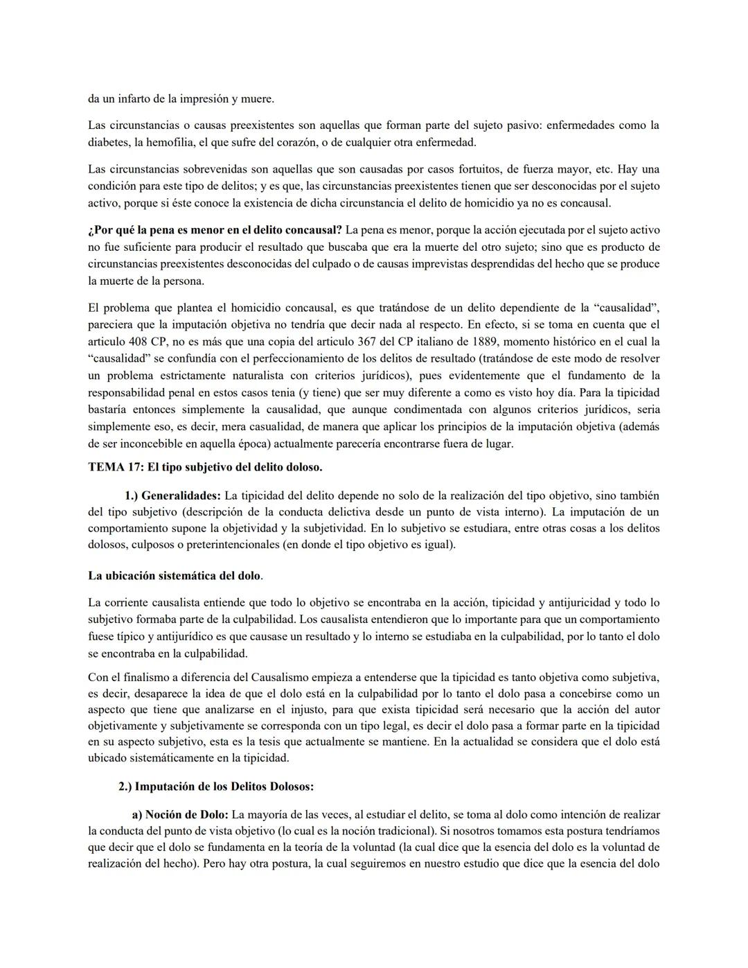GUIA DE ESTUDIO SEGUNDO PARCIAL DERECHO PENAL.
TEMA 13: Introducción a la Teoría del Delito.
I. Generalidades: Cuando se entra al estudio de