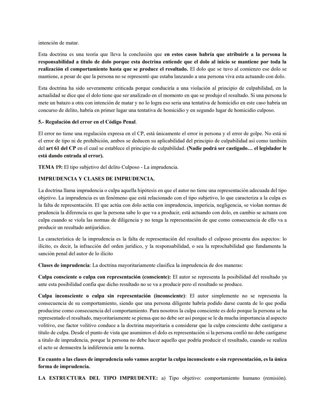 GUIA DE ESTUDIO SEGUNDO PARCIAL DERECHO PENAL.
TEMA 13: Introducción a la Teoría del Delito.
I. Generalidades: Cuando se entra al estudio de