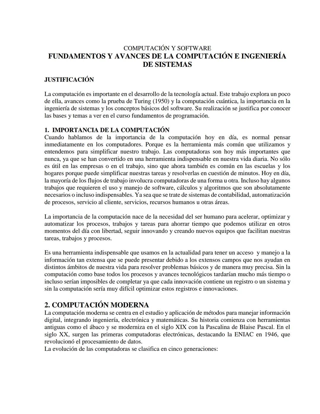 --- OCR Start ---
INTRODUCCIÓN A LAS COMPUTADORAS Y A LOS LENGUAJES DE
PROGRAMACIÓN
INTRODUCCIÓN
La computadora es un dispositivo electrónic