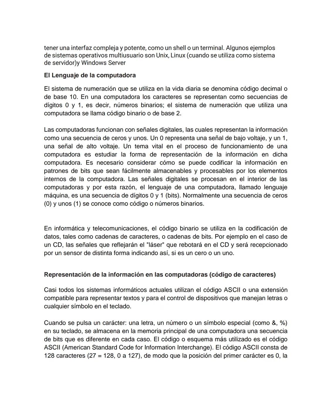 --- OCR Start ---
INTRODUCCIÓN A LAS COMPUTADORAS Y A LOS LENGUAJES DE
PROGRAMACIÓN
INTRODUCCIÓN
La computadora es un dispositivo electrónic