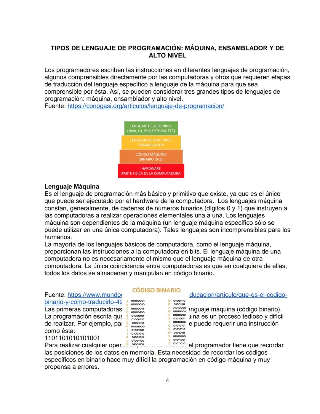 --- OCR Start ---
INTRODUCCIÓN A LAS COMPUTADORAS Y A LOS LENGUAJES DE
PROGRAMACIÓN
INTRODUCCIÓN
La computadora es un dispositivo electrónic