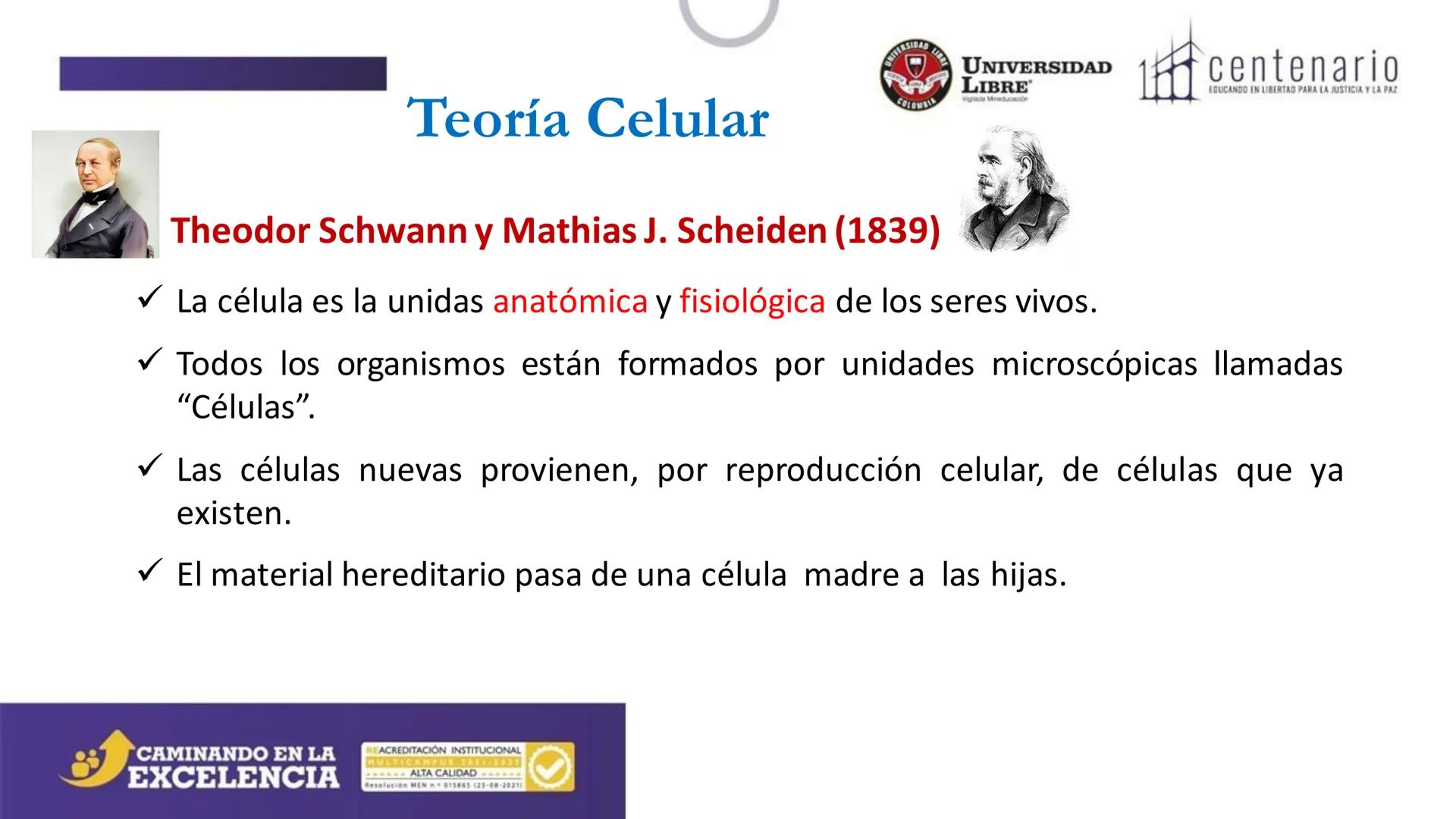 NIVERSIDAD LIBRE
COLOMBIA
UNIVERSIDAD
LIBRE
Viglade Mineducación
centenario
EDUCANDO EN LIBERTAD PARA LA JUSTICIA Y LA PAZ
# La Célula
C